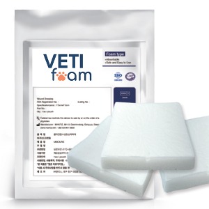 흡수성지혈 베티폼 (VETIFOAM) (7.5cm x 7.5cm)